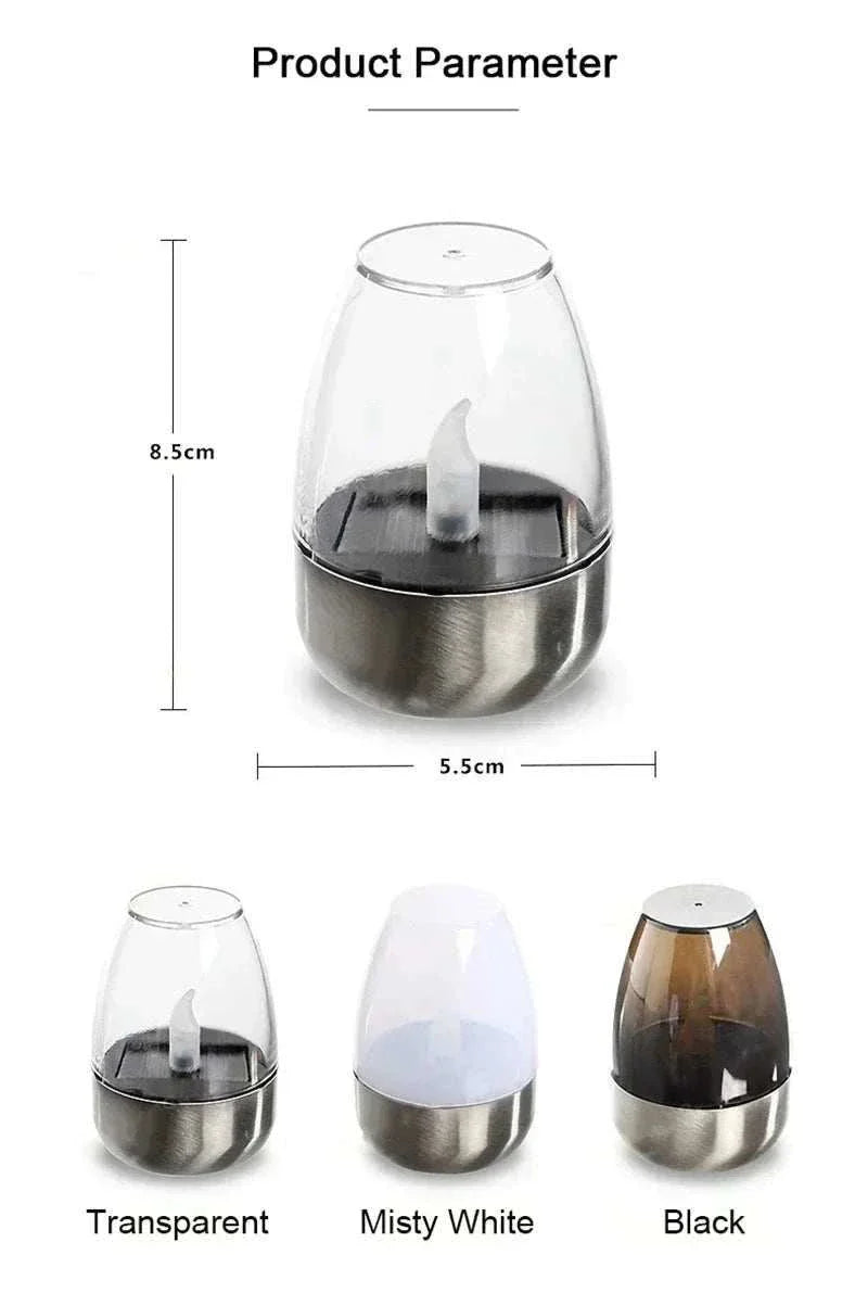 LED Solar Candles
