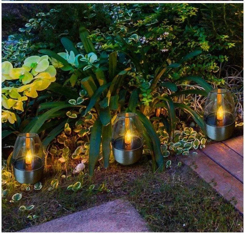 LED Solar Candles