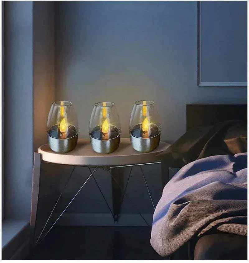LED Solar Candles