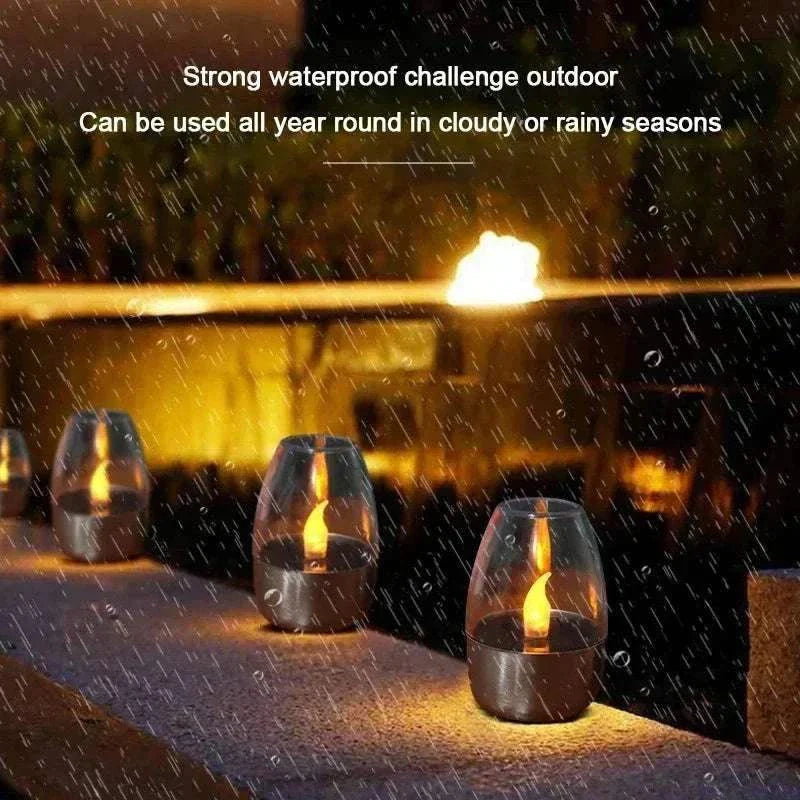 LED Solar Candles