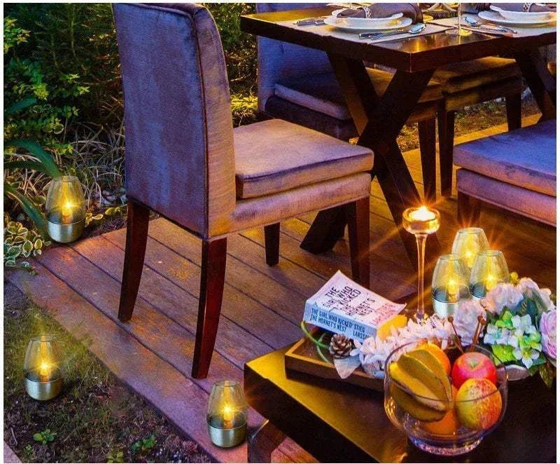 LED Solar Candles