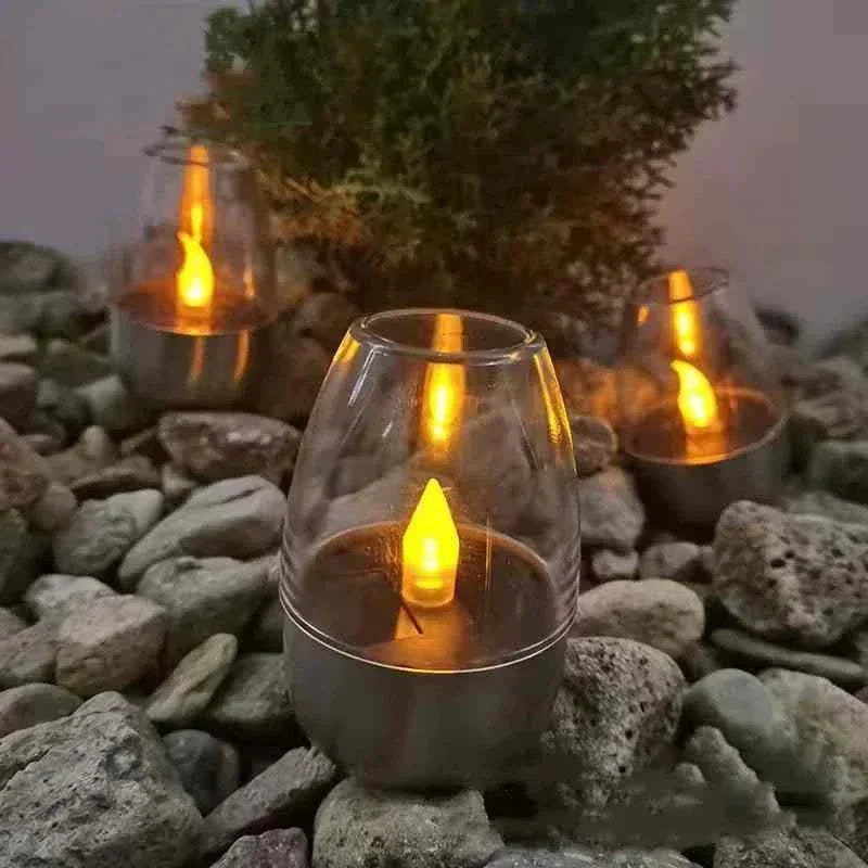 LED Solar Candles