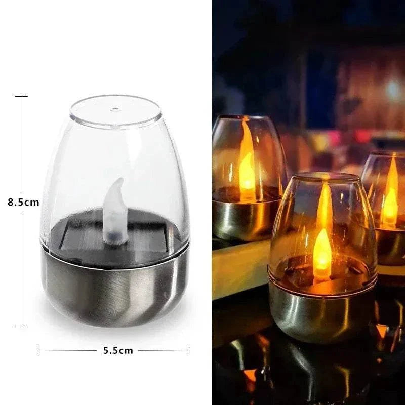LED Solar Candles