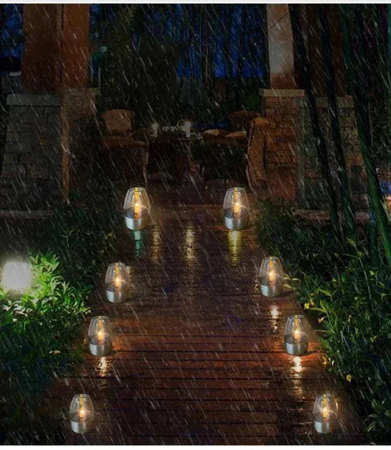 LED Solar Candles