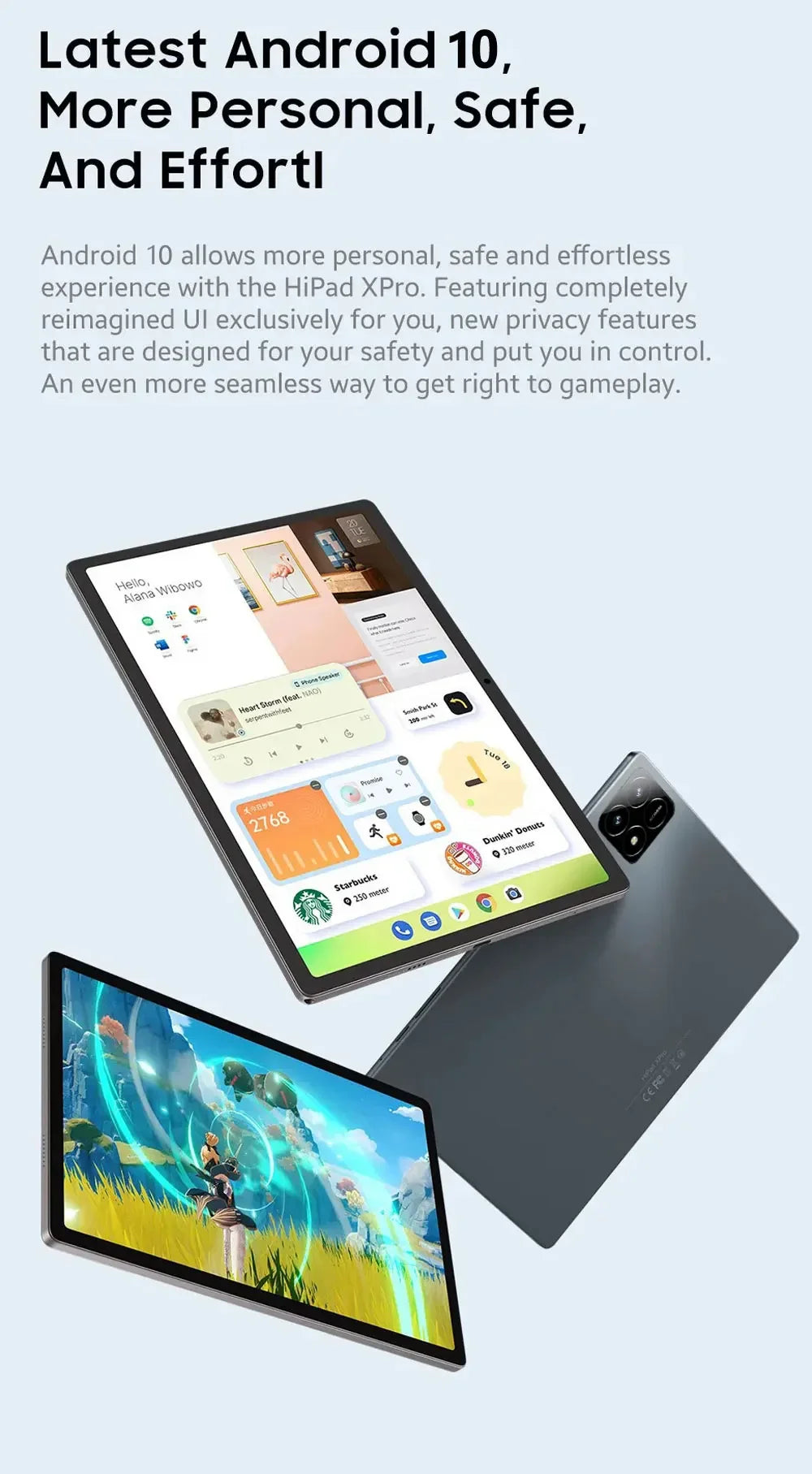 Tablets with keyboard