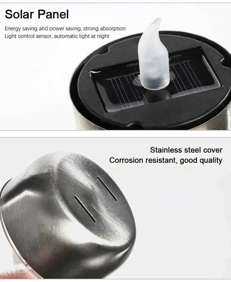 LED Solar Candles