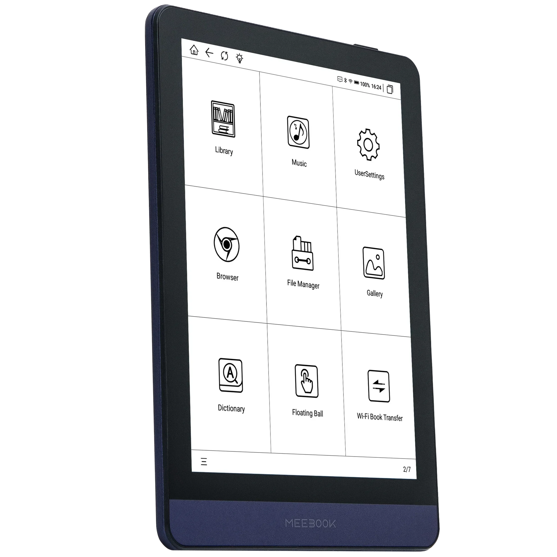 E-ink electronic ink screen