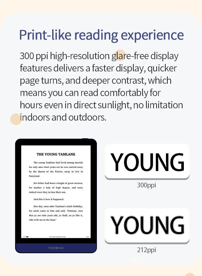 E-ink electronic ink screen