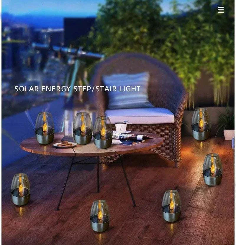 LED Solar Candles