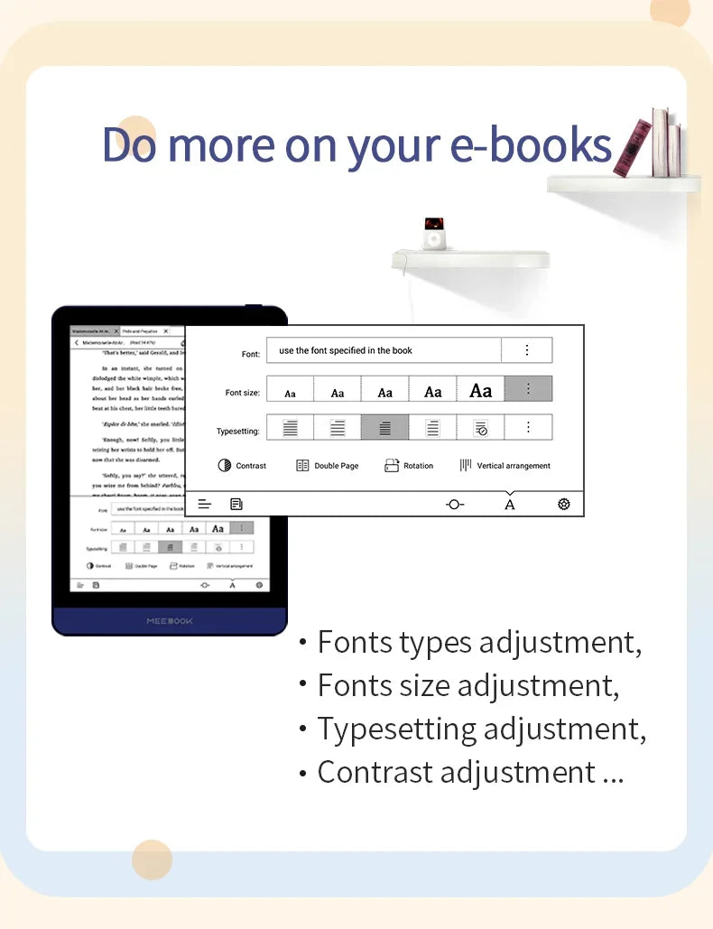 E-ink electronic ink screen