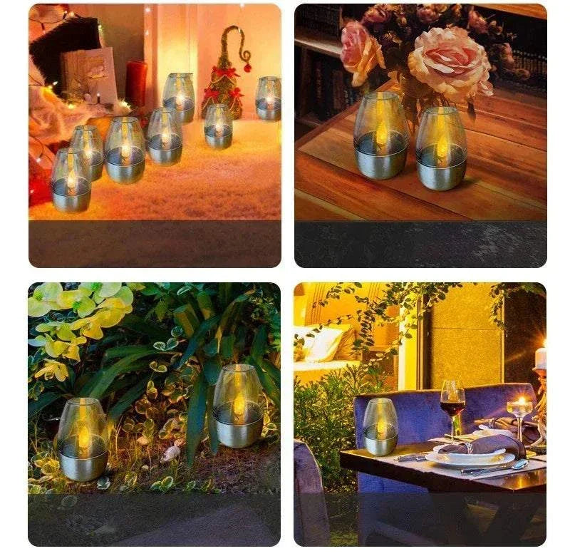 LED Solar Candles